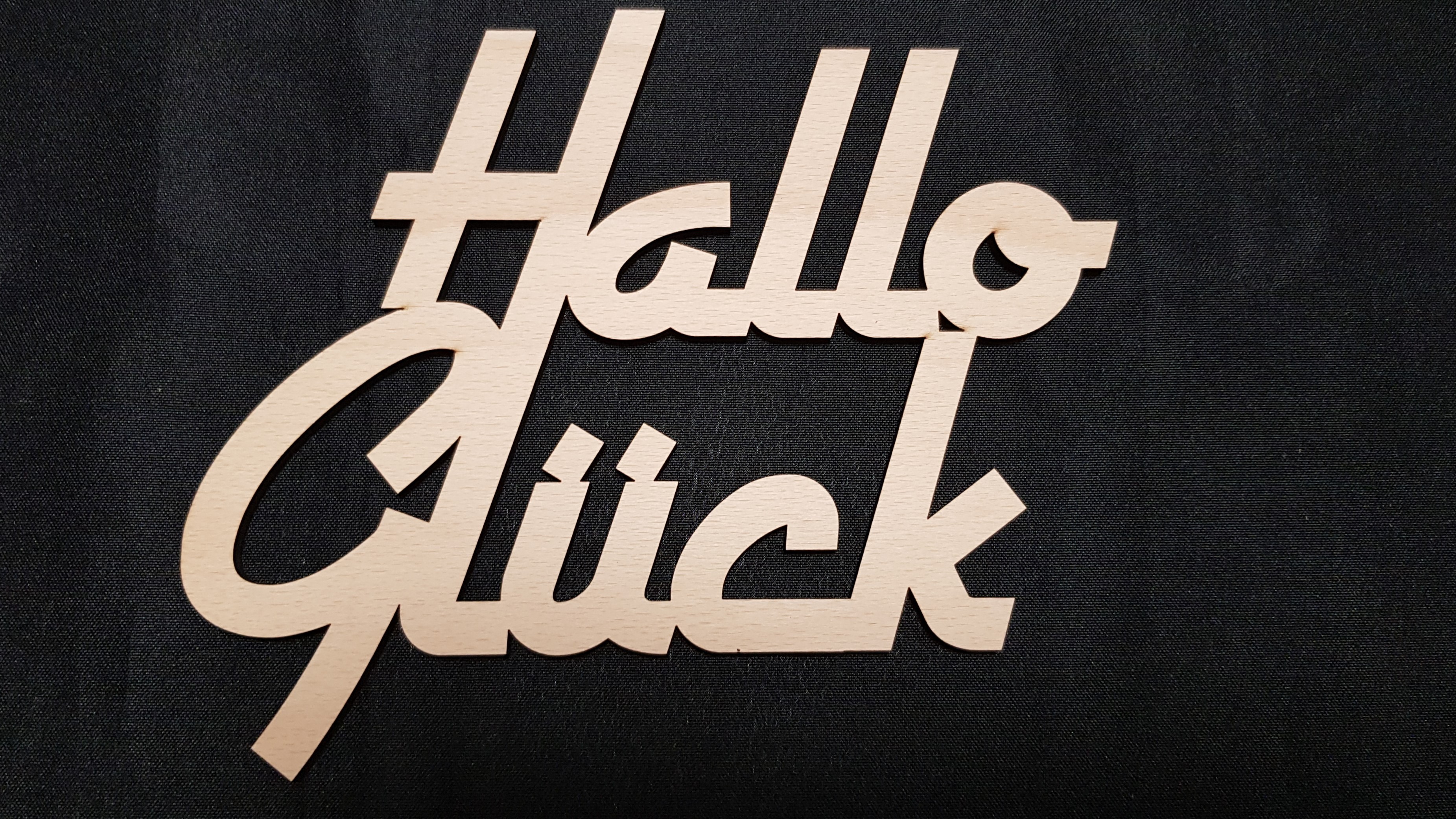 Hallo Glück untereinander