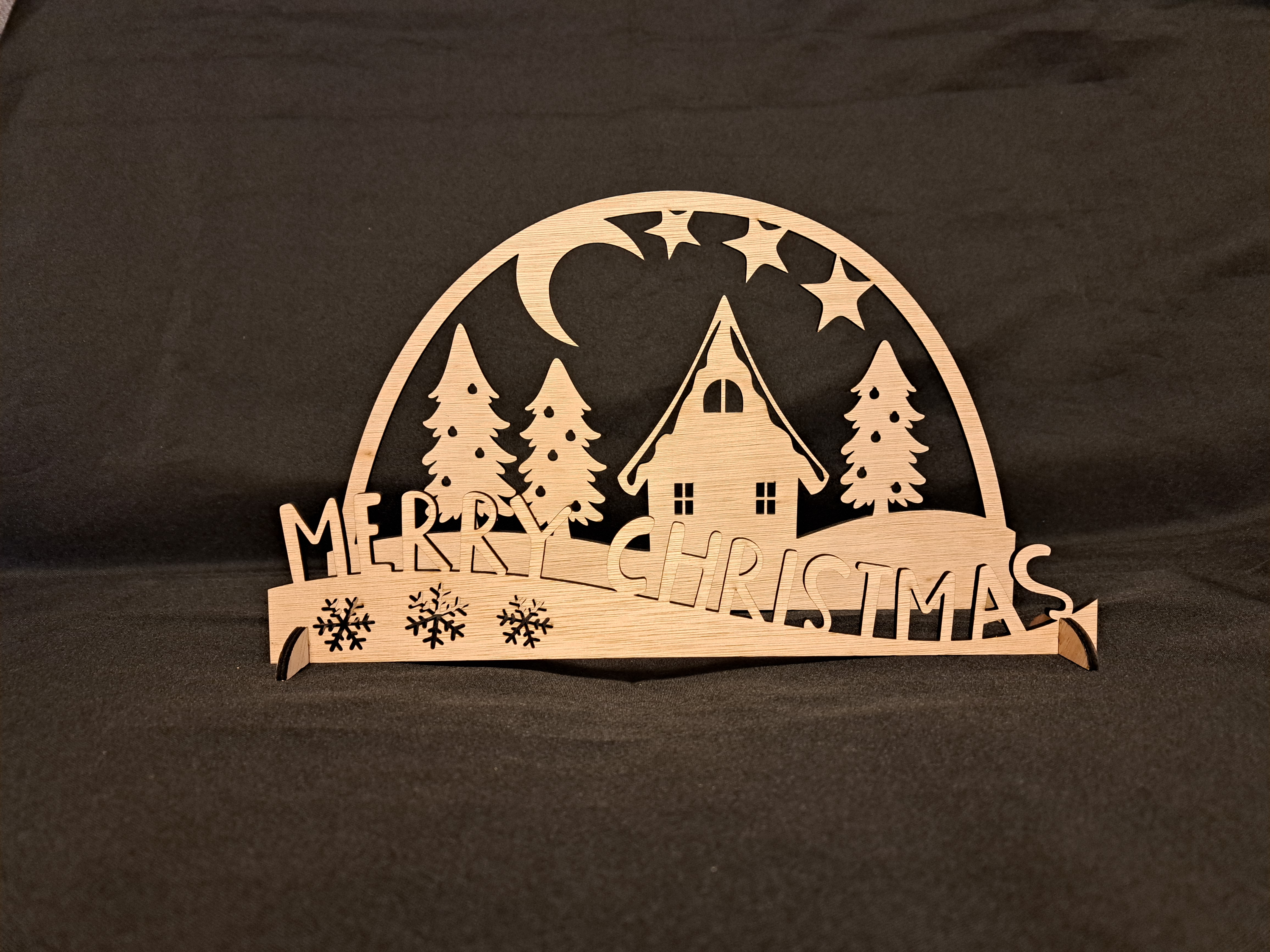Schwibboben Merry Christmass