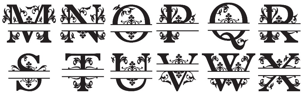 Monogramm M-X