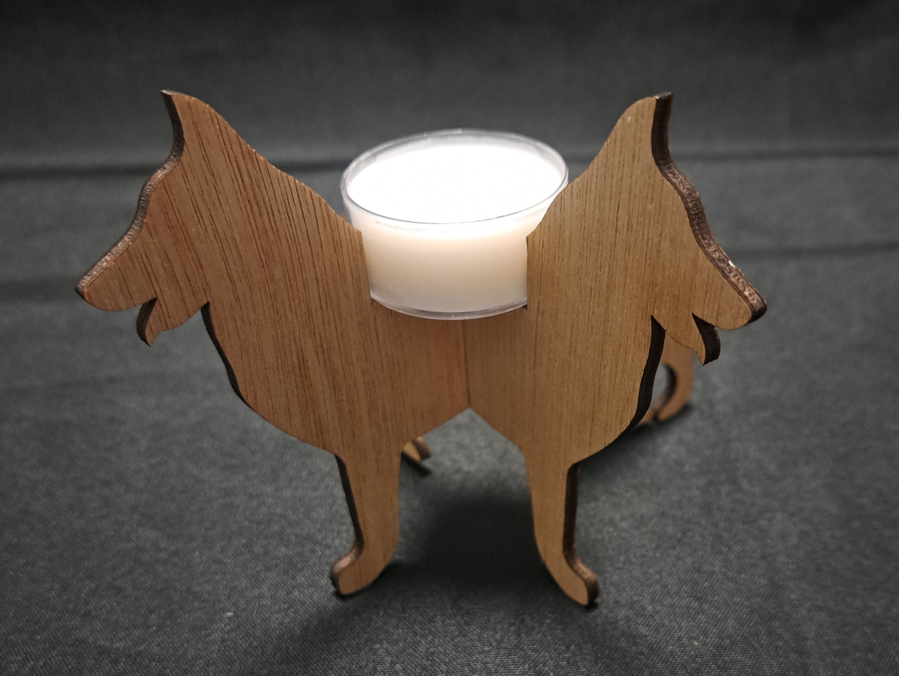 Trauerlicht Schäferhund